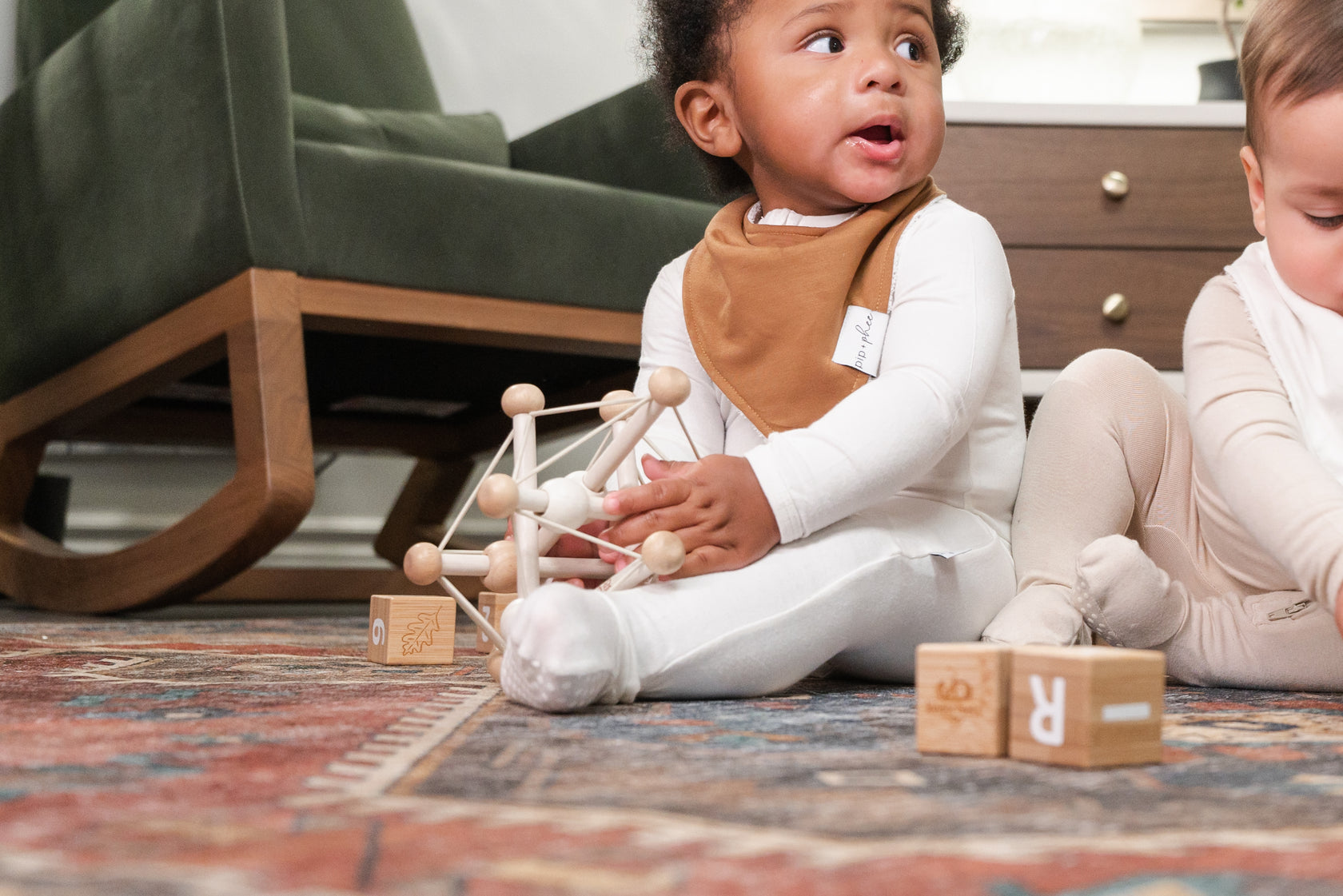 Bamboo Footed Sleeper - Cloud White