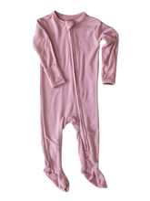 Bamboo Footed Sleeper - Petal Pink