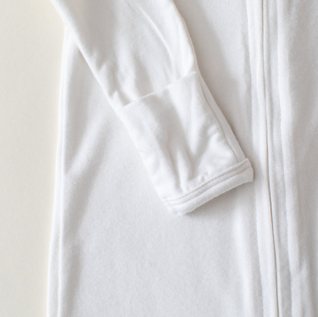 Bamboo Footed Sleeper - Cloud White