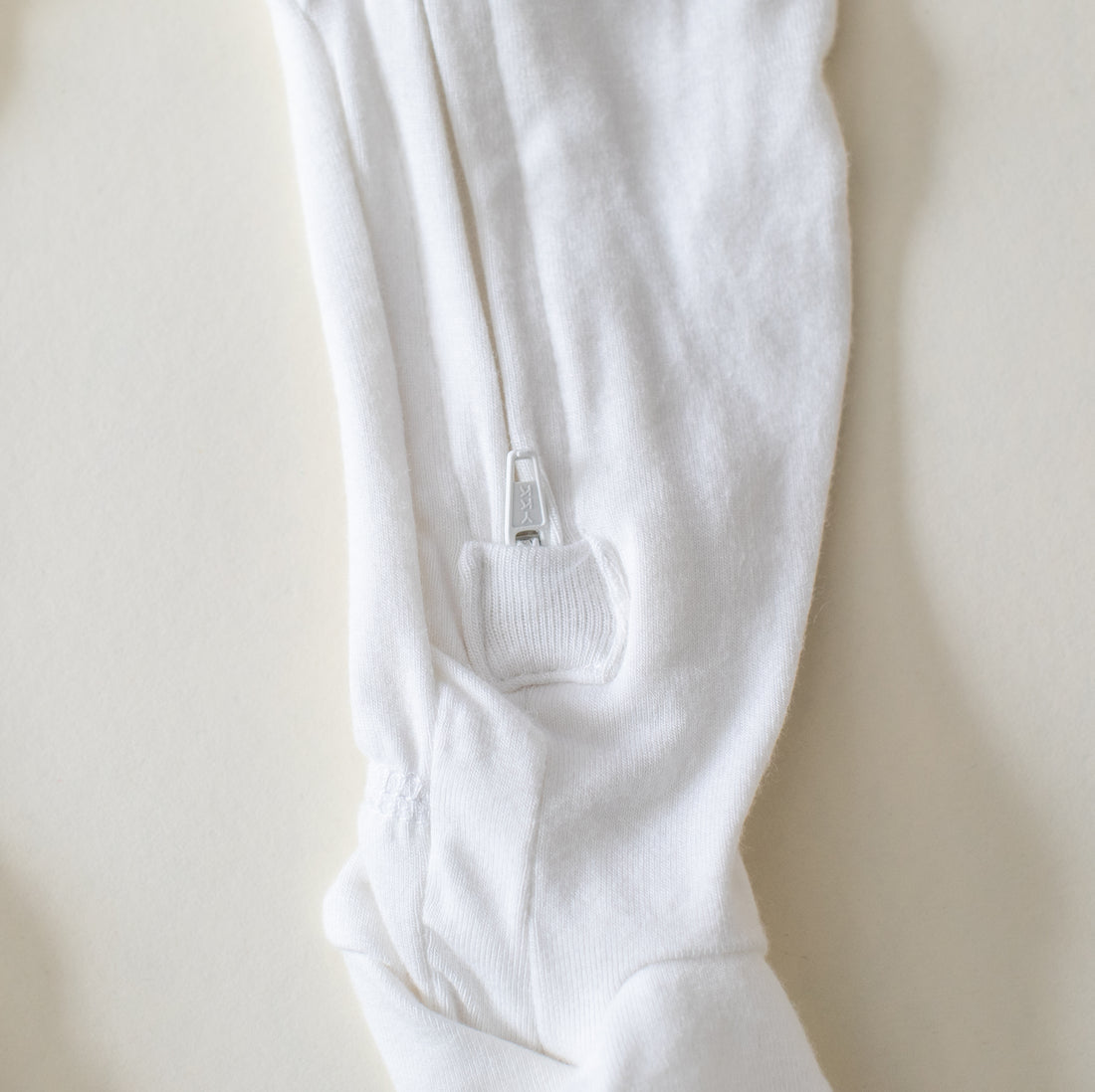 Bamboo Footed Sleeper - Cloud White