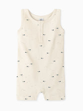 Nile Romper - Whale Print