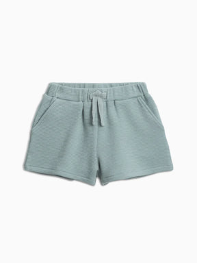 Nori Waffle Shorts - Ocean