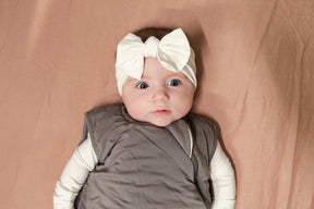 Head Wrap Bamboo Bow - Sand