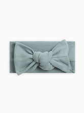 Waffle Bow Headwrap - Ocean