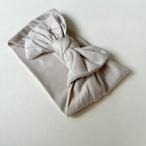 Head Wrap Bamboo Bow - Sand