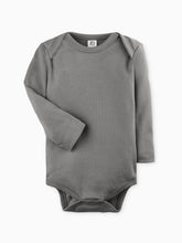 Bodysuit - Long Sleeve - Pewter