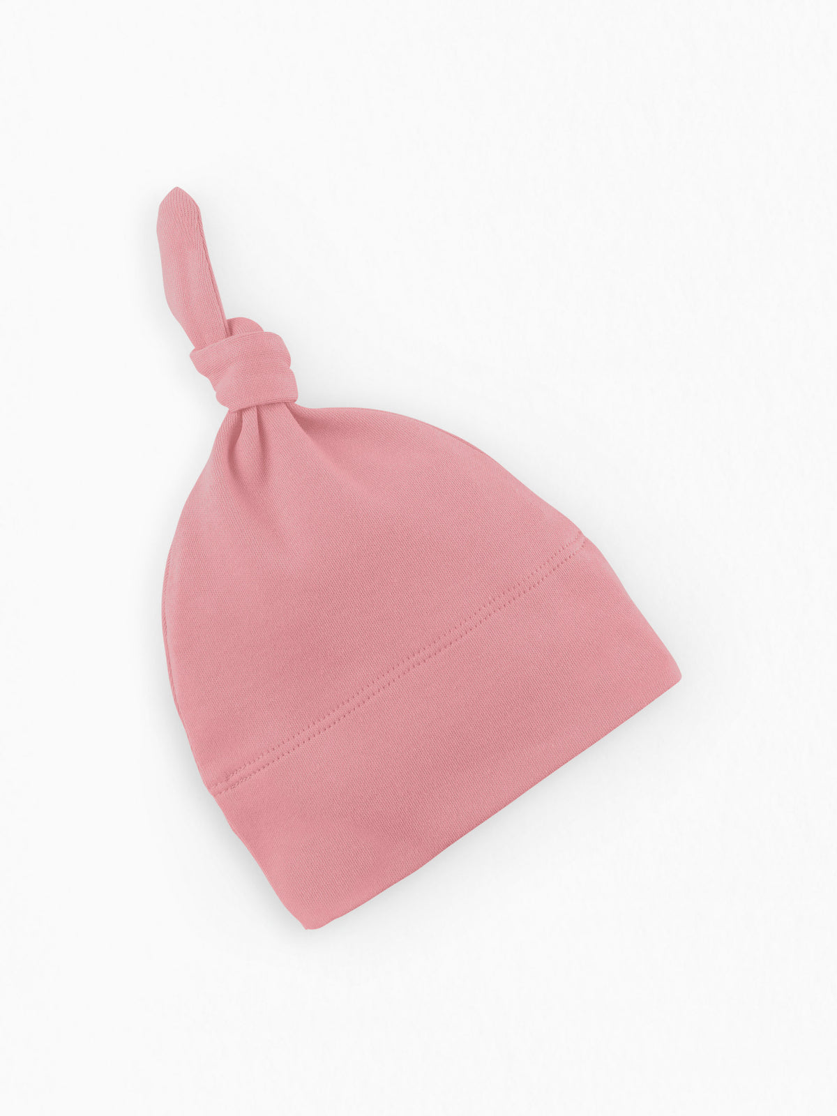Organic Cotton Knotted Hat - Rose
