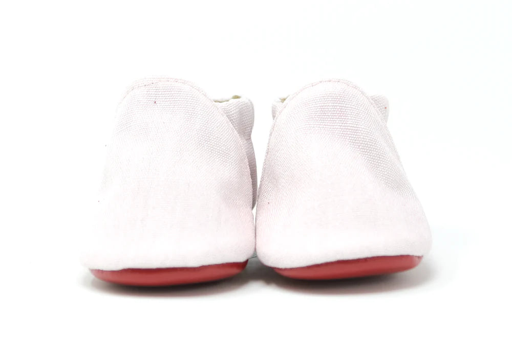 Baby shoes - Blush Linen