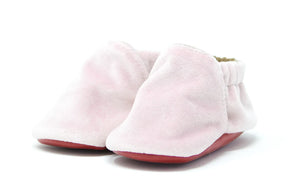 Baby Shoes - Blush Velvet