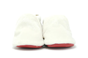 Baby Shoes - Cream Velvet
