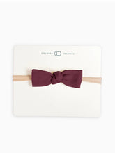 Cotton Bow - Plum