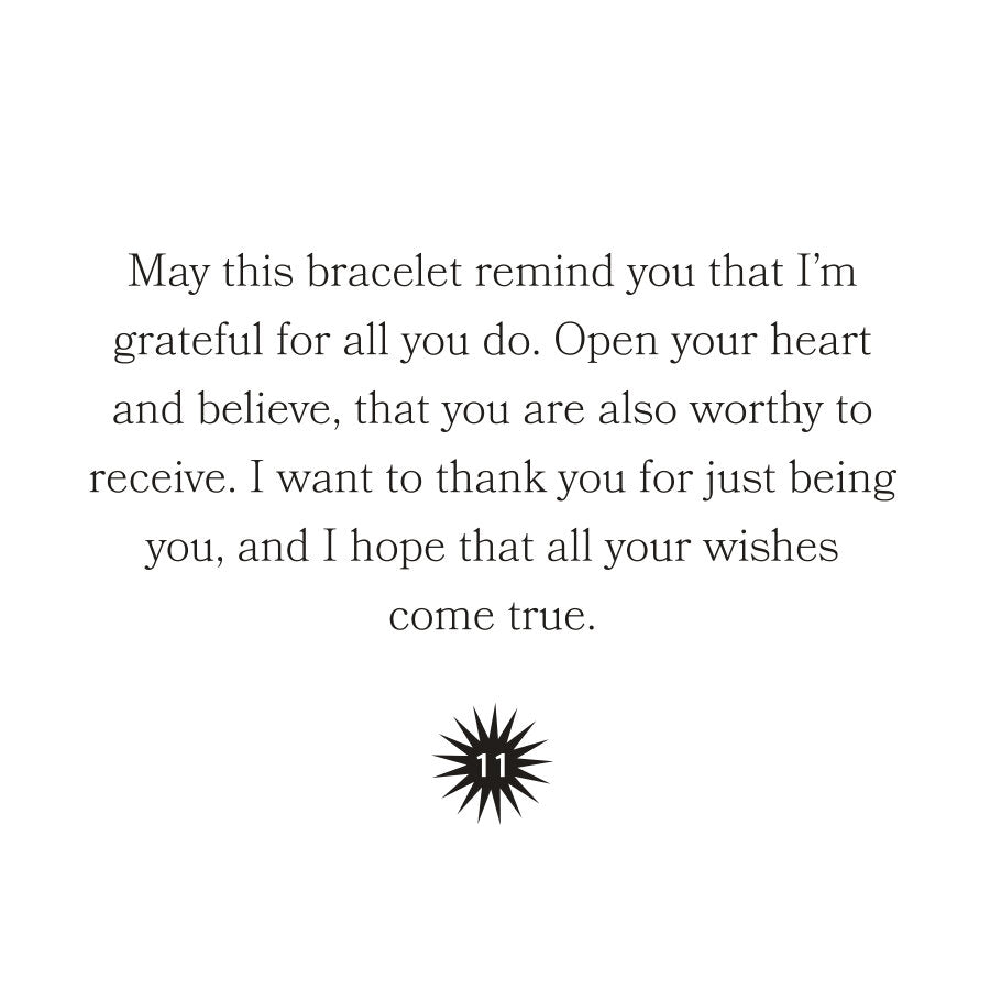 Gratitude Wish Bracelet