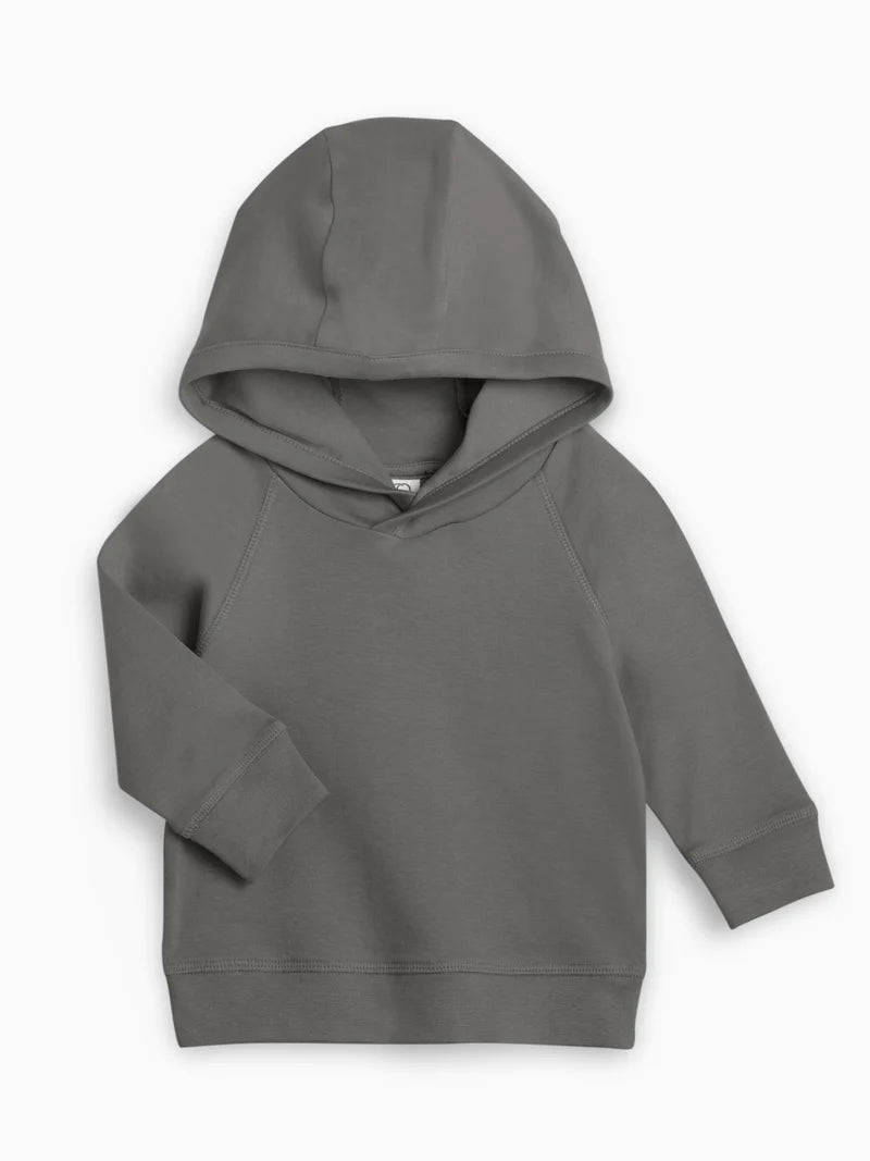 Madison Hooded Pullover - Pewter